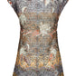 Brown Polyester Women Dress