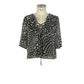 Black Polyester Women Shirt