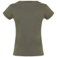 Green Cotton Women's T-Shirt