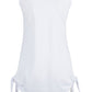 Elegant White Jewel Print Tank Top