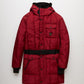 Red Polyamide Men Parka