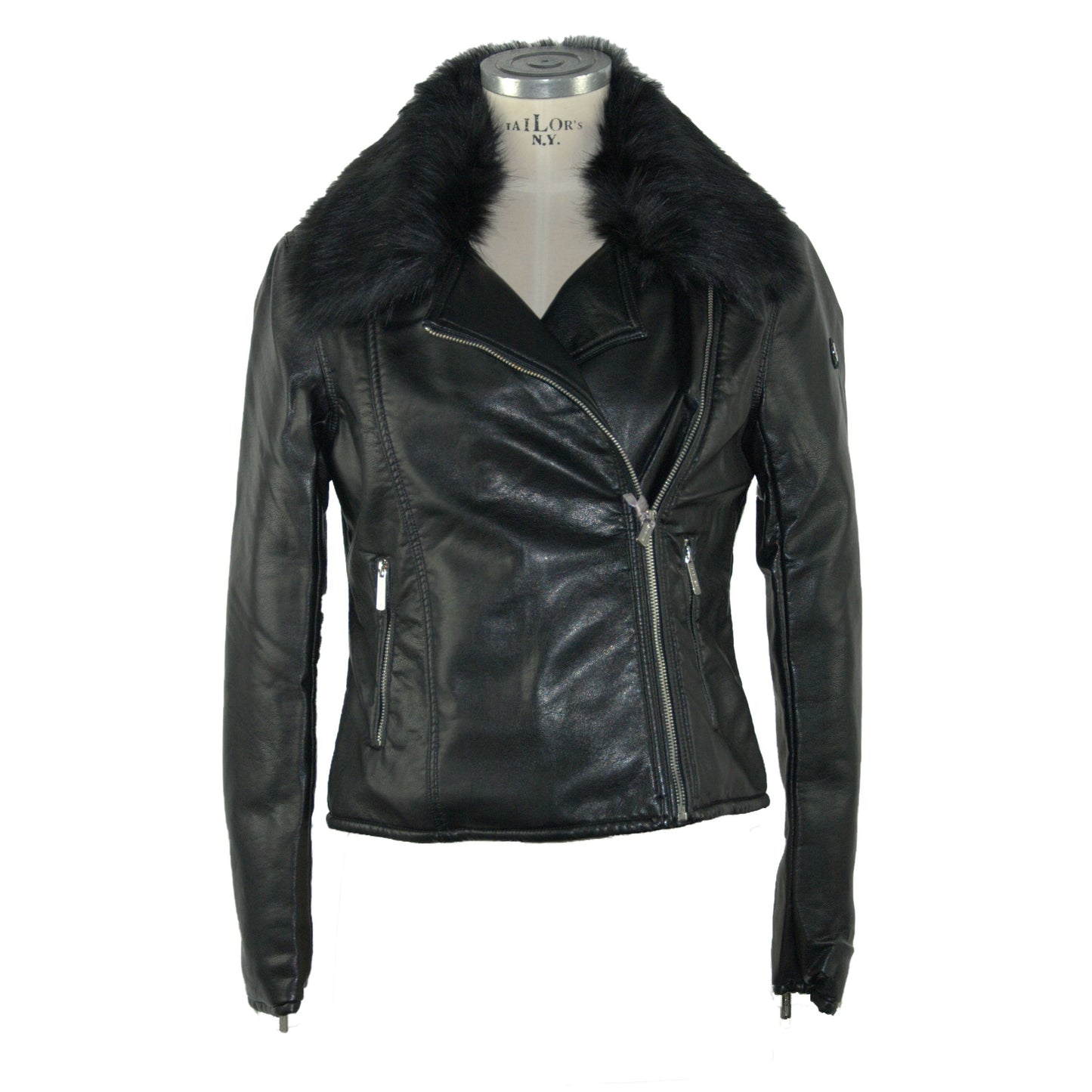 Black Rayon Women's Jacket
