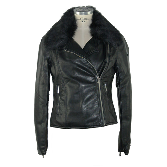 Black Rayon Women's Jacket