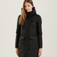 Black Polyamide Women Parka
