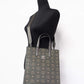 Aren Small Visetos Sea Turtle Mixed Coated Canvas Leather Crossbody Tote Bag