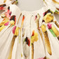 Ice Cream Print A-Line Pleated Dress