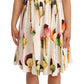 Ice Cream Print A-Line Pleated Dress