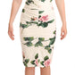Floral V-Neck Sheath Dress