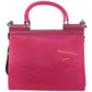 Elegant Pink Sicily PVC Shoulder Bag