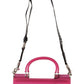 Elegant Pink Sicily PVC Shoulder Bag