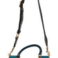 Elegant Blue Sicily PVC Shoulder Bag