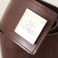 Elegant Black Leather Fashion Belt