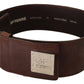 Elegant Black Leather Fashion Belt
