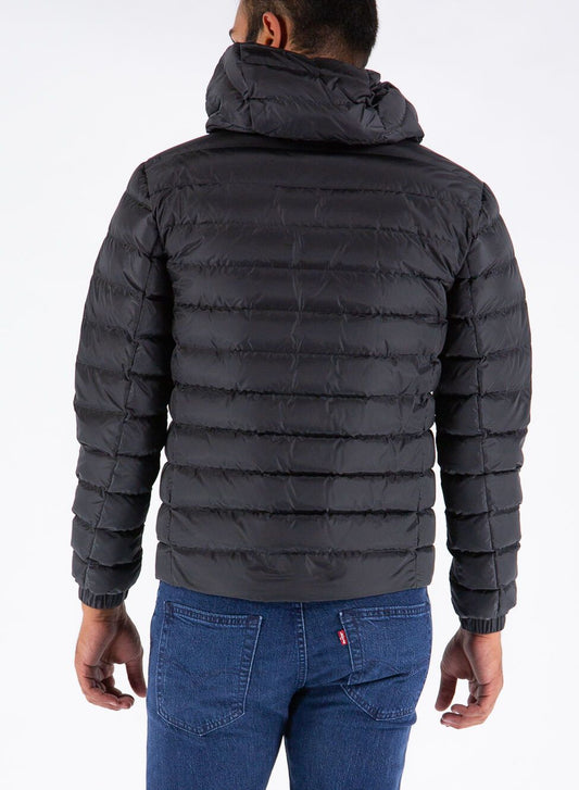 Gray Nylon Men Jacket