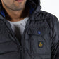 Gray Nylon Men Jacket