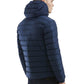 Blue Nylon Men Jacket