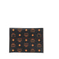 Black Signature Visetos Leather Clutch Pouch Handbag bag Wallet Purse set