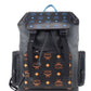 Medium Splash Signature Visetos Pebbled Leather Utility Backpack Bag