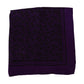 Elegant Silk Pocket Square in Purple