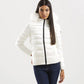 White Polyamide Women Jacket