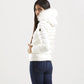 White Polyamide Women Jacket