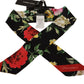 Elegant Floral Silk Scarf Necktie