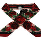 Elegant Silk Rose Print Scarf