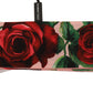 Elegant Silk Rose Print Scarf
