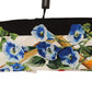 Floral Silk Bandeau Scarf - Elegance in Bloom