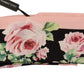 Elegant Floral Silk Bandeau Scarf