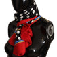 Elegant Polka Dot Silk Square Scarf