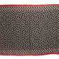 Elegant Silk Twill Square Scarf with Polka Dots