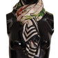 Elegant Floral Cashmere Blend Scarf