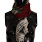 Elegant Cashmere Silk Blend Square Scarf
