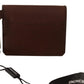 Elegant Medium Brown Leather Cardholder