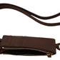 Chic Toffee Leather Lanyard Cardholder