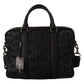 Sleek Leopard Messenger Laptop Bag