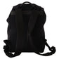 Sleek Black Neoprene Men's Backpack