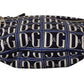 Chic Blue Logo Mania Fanny Belt Bag