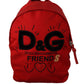 Chic Red Backpack for Trendsetting Kids