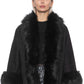 Black Acrylic Women Jacket