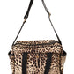 Elegant Leopard Print Baby Changing Bag