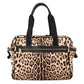 Elegant Leopard Print Baby Changing Bag