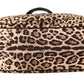 Elegant Leopard Print Baby Changing Bag