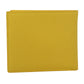 Elegant Yellow Leather Bi-Fold Wallet