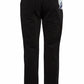 Black Cotton Men Trouser