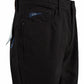 Black Cotton Men Trouser