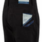 Black Cotton Men Trouser
