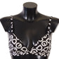 Elegant Logo Mania Cotton Bra