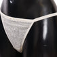 Elegant White Logo Panty